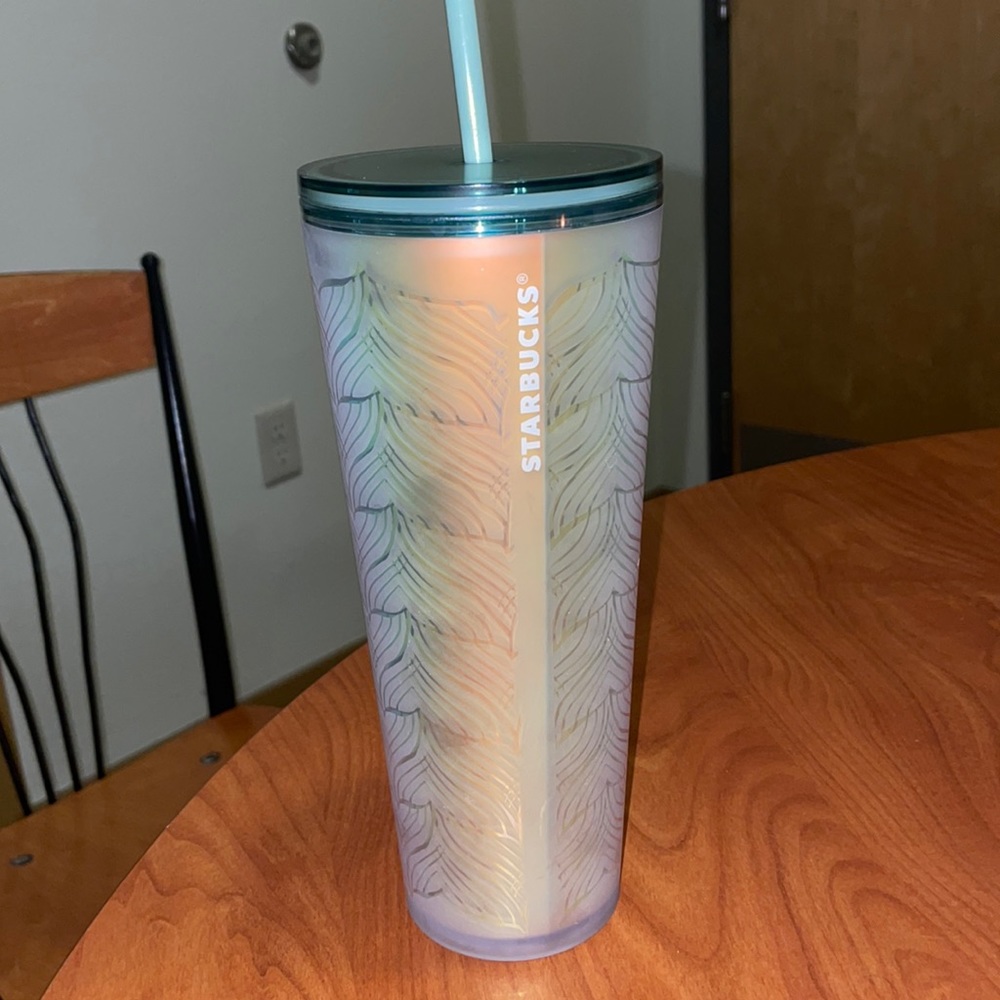 STARBUCKS Mermaid Tail Cup 24oz